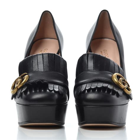 gucci ladies loafers sale|gucci fringe loafer.